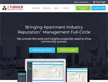 Tablet Screenshot of jturnerresearch.com